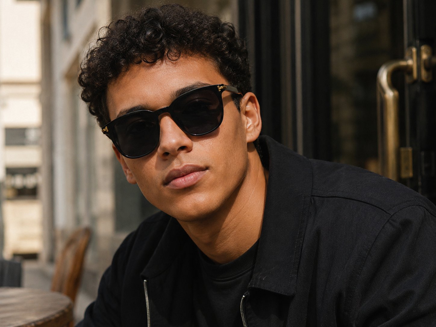 Wearing edit sunglasses